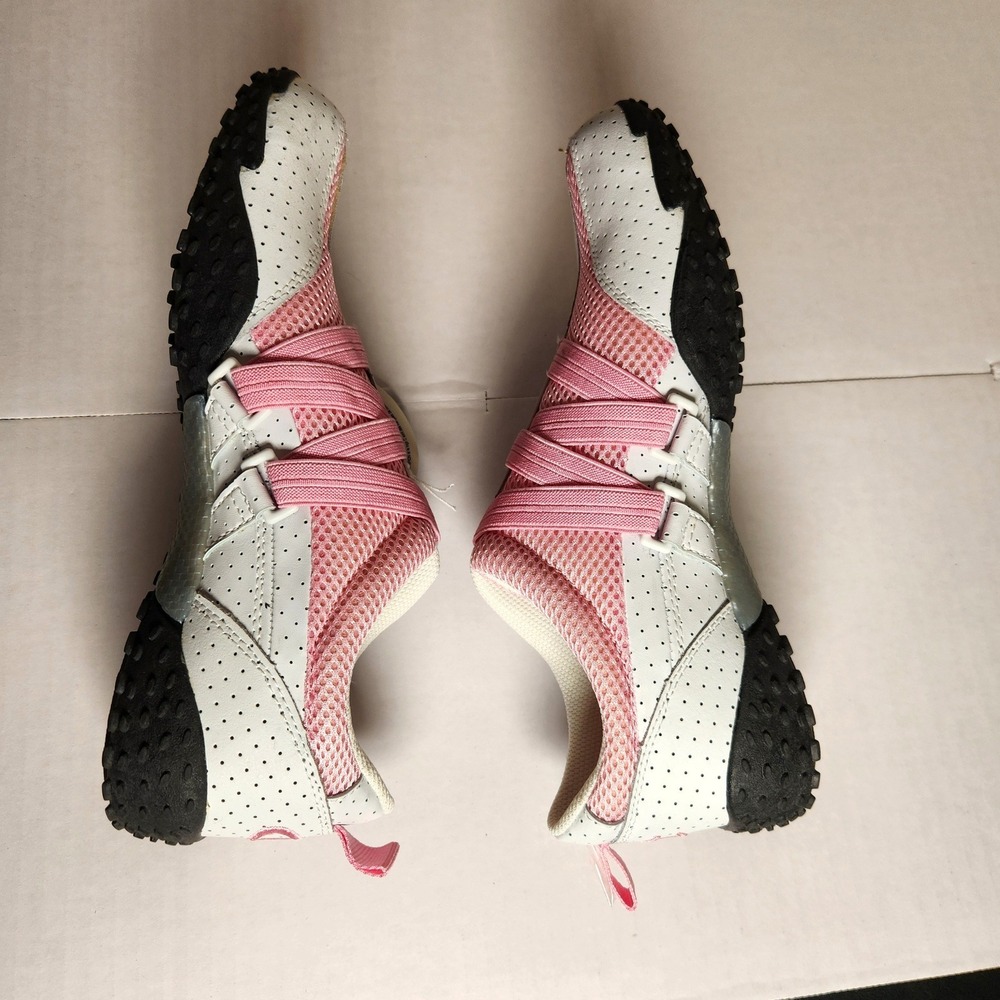 Champion Womens White Pink Perforated Mesh Slip On Sneakers 44930 Size 9.5 NEW - Picture 2 of 12